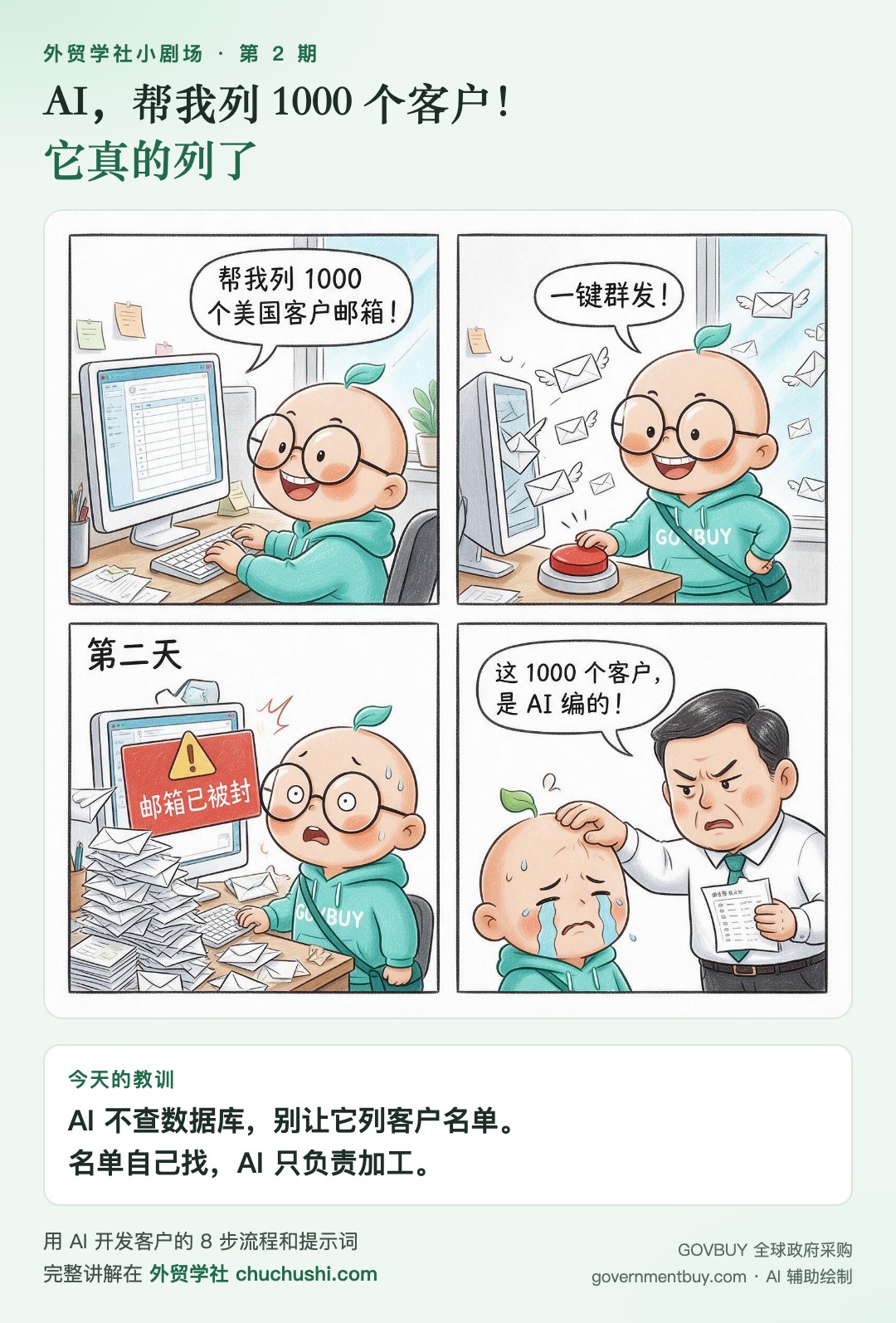 小剧场第 2 期：AI 帮我列 1000 个客户