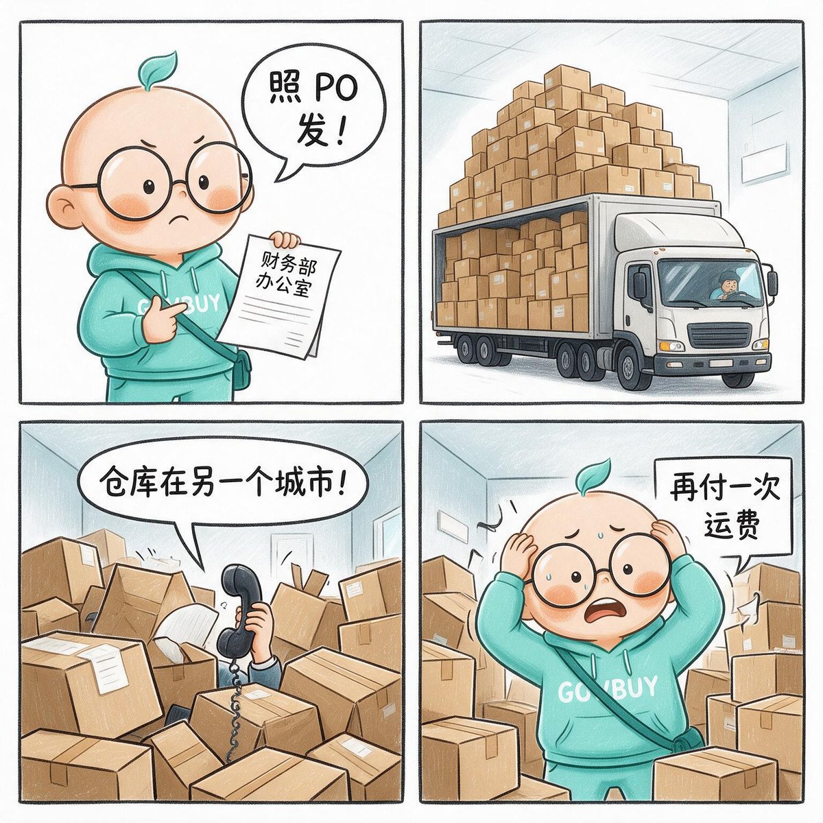 小贸入职记·标书篇：照 PO 上的地址发货