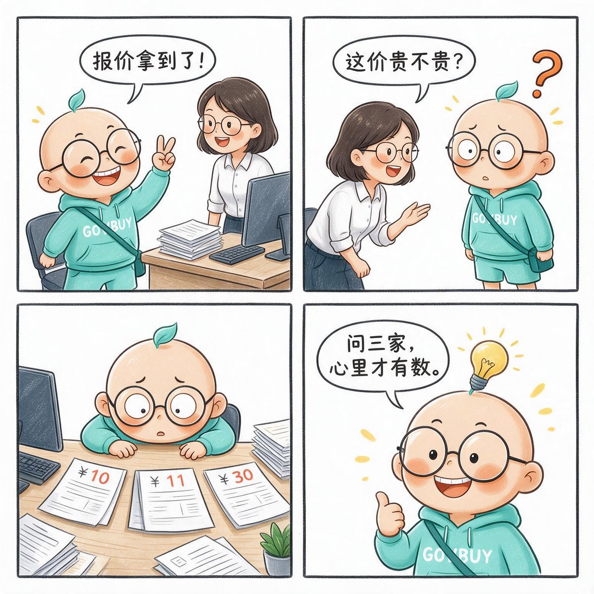 小贸入职记·采购篇:只问了一家就报价