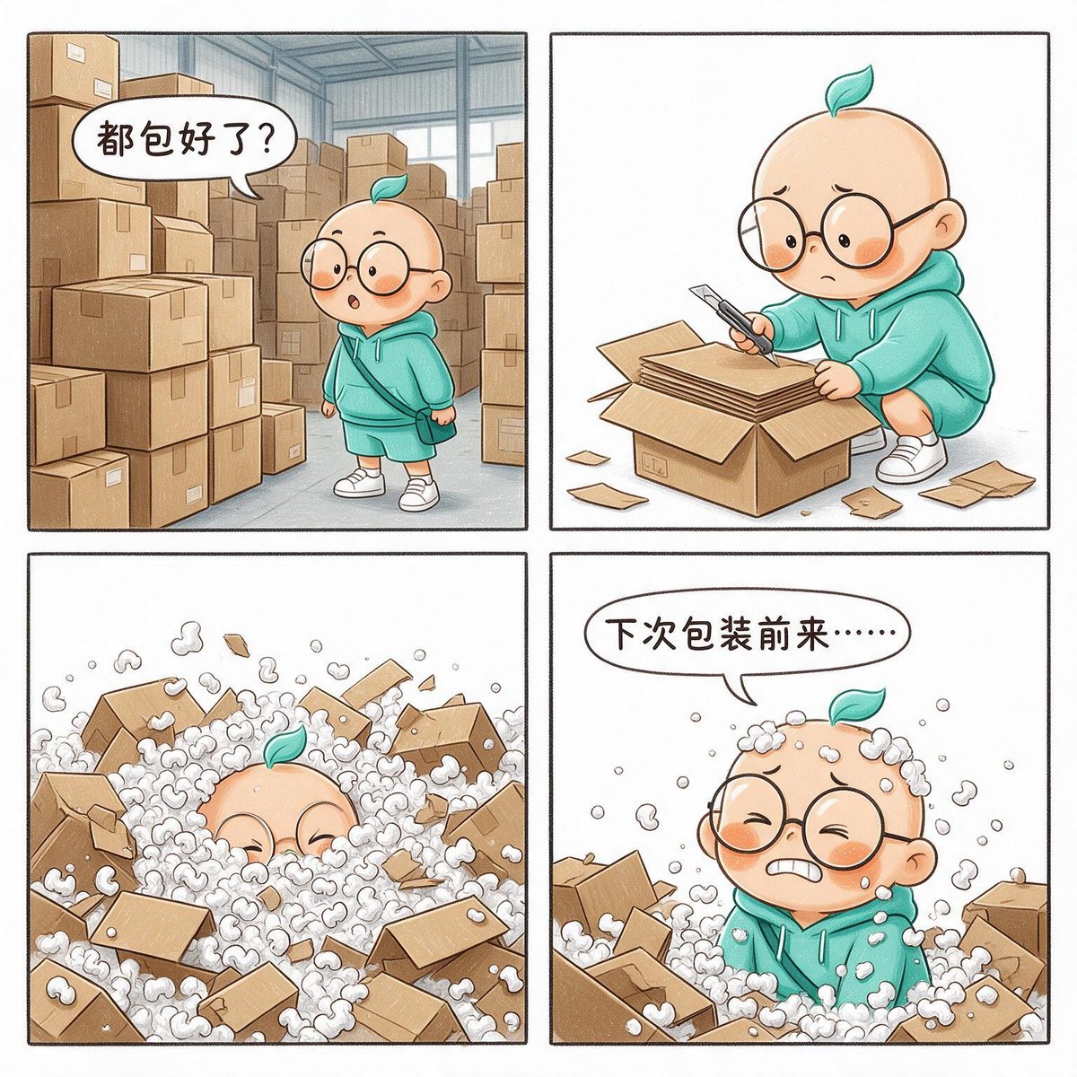 小贸入职记·采购篇：都包好了才去验货