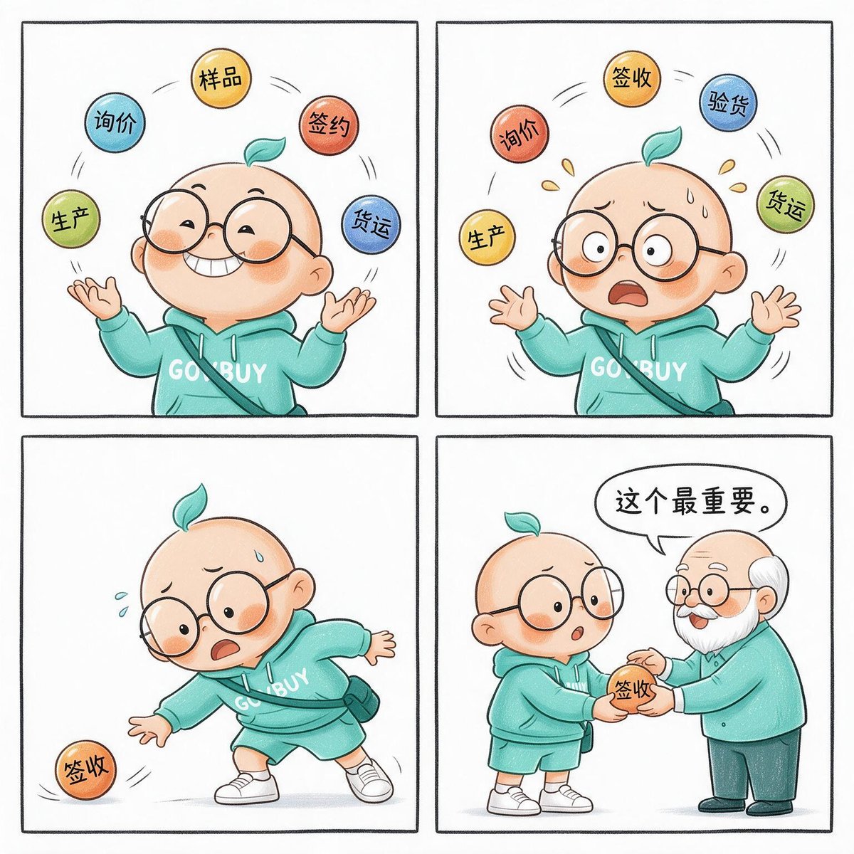 小贸入职记·采购篇：七个球，掉了最重要的那个