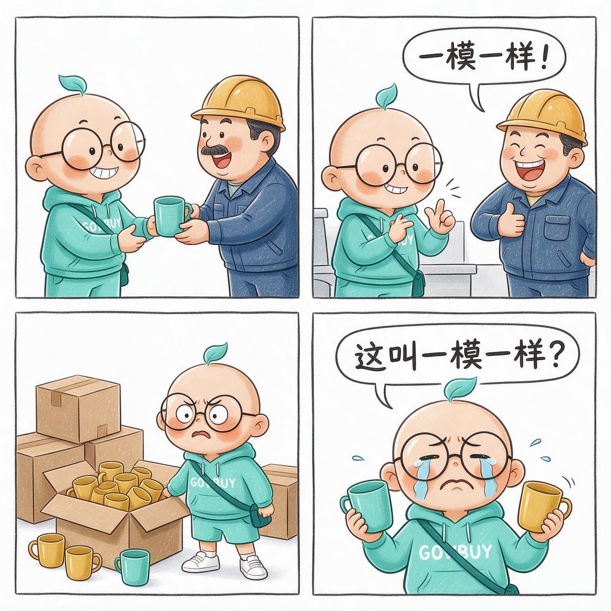 小贸入职记·采购篇：换了家工厂，「一模一样」