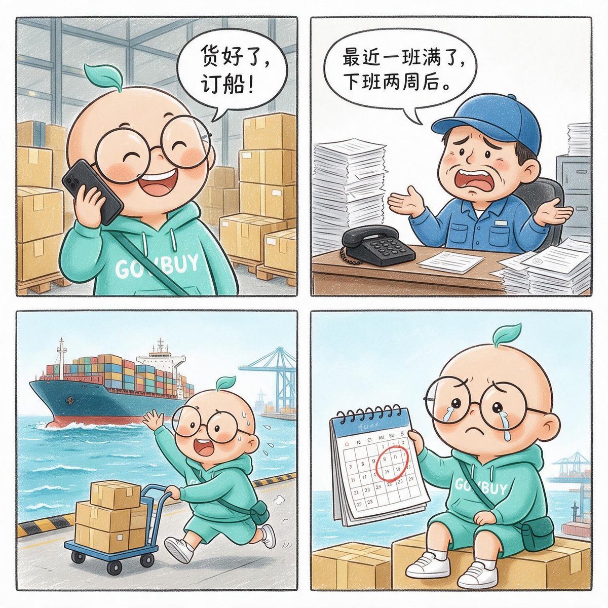 小贸入职记·采购篇:货好了才订船
